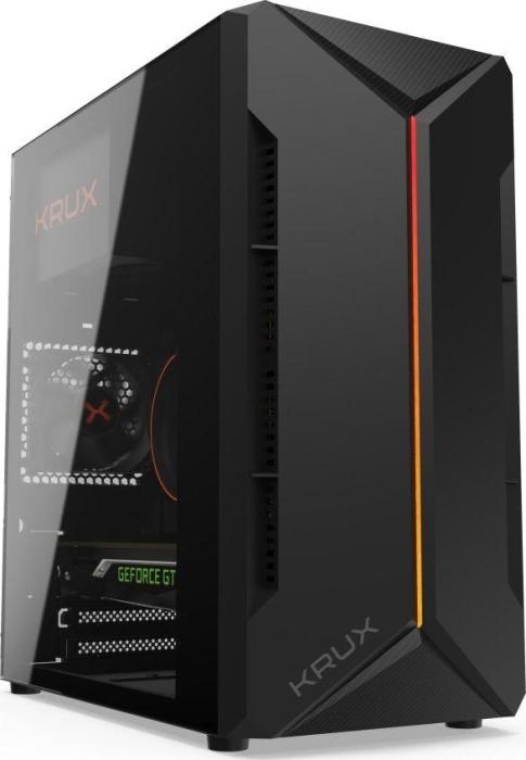 Krux Astro ARGB (szkło hartowane) (2xUSB 2.0, 1xUSB 3.2 Gen1) (2x2.5, 1x3.5) [KRX0016]