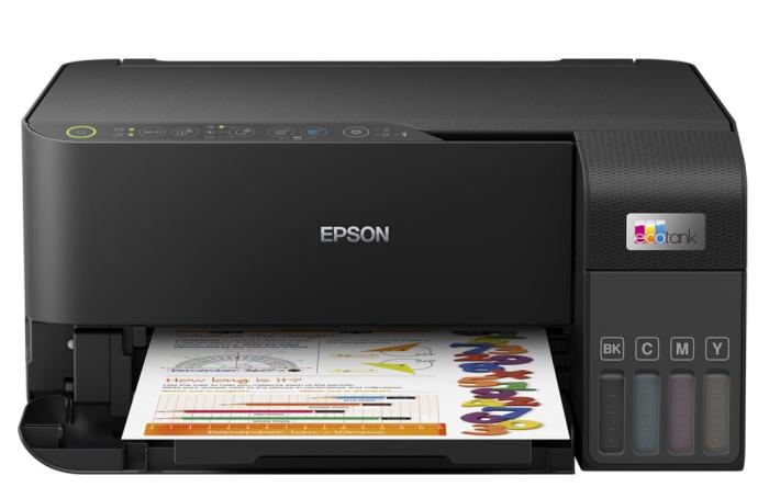 Epson EcoTank L3550 czarny (drukarka, kopiarka, skaner) (tusz 103) (USB 2.0, WiFi)
