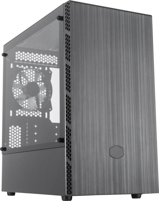 CoolerMaster MasterBOX MB400L (szkło hartowane) (2xUSB 3.2 Gen1) (2x2.5, 2x3.5/2.5) [MCB-B400L-KNNN-S00]