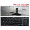 Klawiatura do notebooka Toshiba Satellite P750 P750D P755 P755D P770 P770D P775 P775D / Qosmio X770 X775 czarna podświetlana [NSK-T3BC PK130IU1E04 9Z.N4YBC.30U]