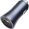 Baseus ładowarka samochodowa QuickCharge 3.0 PD (12-24V) (1xUSB 12V 1.5A, 5V 3A) (1xUSB-C 20V 1A, 5V 3A) (40W PD) [CCJD-0G]