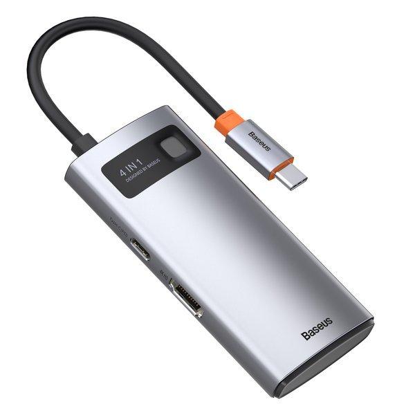 Baseus CAHUB-CY0G USB-C (1xUSB 3.0, 1xUSB 2.0, 1xUSB-C PD 100W, HDMI 4K)