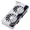 GeForce PCI-E RTX4070 Super Asus 12GB GDDR6X Dual White [DUAL-RTX4070S-12G-WHITE] (1xHDMI 2.1, 3xDP 1.4a) (192-bit, PCI-E 4.0)