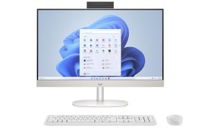 Komputer All-in-One HP 24-cr0312nw [9U2J8EA] 4-Core Ryzen 5 7520U / 24 1920x1080 matowa IPS / 16GB DDR4 / 512GB / Radeon / Win11Home (biały)
