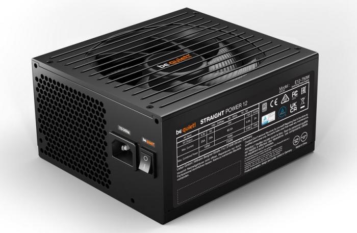 Bequiet Straight Power 12 (1000W) (1x135mm) Modularny 80+Platinum (CPU 1x4+4) (PCI-E 4x6+2, 1x12+4) (2xMolex, 9xSATA) [BN338]