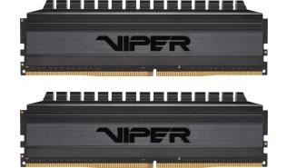 DDR4 64GB (2x32GB) 3600 MHz Patriot Viper 4 Blackout XMP2 CL18 18-22-22-42 XMP 2.0 1.35V [PVB464G360C8K]