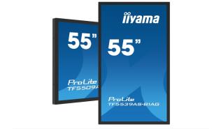 (55) 54.6 Iiyama ProLite TF5539AS-B1AG (IPS LED 4k, 3840x2160 , 500, 8ms, 60hz) (2xHDMI, DP, 2xUSB 2.0, LAN, Audio, RS232) dotykowy, głośniki, system Android, czarny