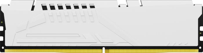 DDR5 64GB (4x16GB) 6000 MHz Kingston Fury Beast White XMP CL40 1.35V [KF560C40BWK4-64]