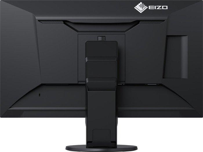 24’’ Eizo FlexScan EV2451-BK (IPS LED, 1920x1080, 250, 5ms, 60Hz) (VGA, DVI, HDMI 1.4, DP) pivot, głośniki, czarny