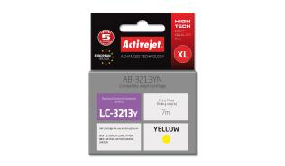 AB-3213YN - yellow, wkład z atramentem ActiveJet, 7 ml, zamiennik LC3213Y (Brother DCP-J572DW, J772DW, J774DW, MFC-J491DW, J497DW, J890DW, J895DW)