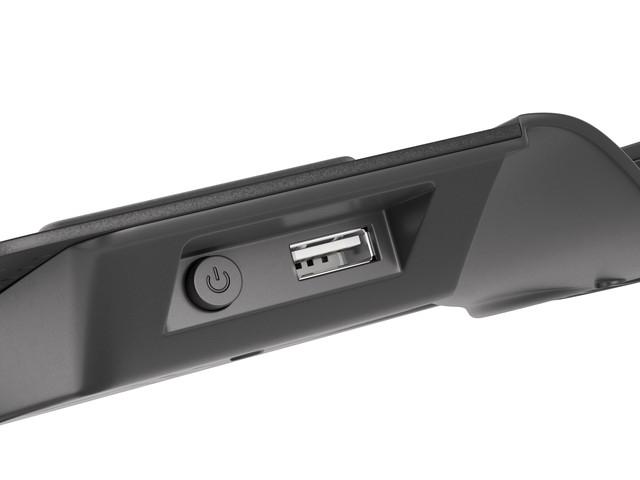 Genesis OXID 550 15.6-17.3 (5 wentylatorów, podświetlenie, 1xUSB) [NHG-1411]