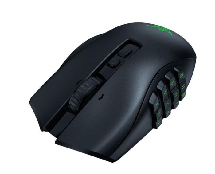 Razer Naga V2 Pro Wireless/Bluetooth 30000dpi 70G (optyczna, USB, 1, 20) [RZ01-04400100-R3G1]