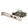 Kontroler Fire Wire PCI-E 800 Digitus 2x zew. 1x wew. IEEE1394b 9-pin, Low Profile [DS-30203-2]