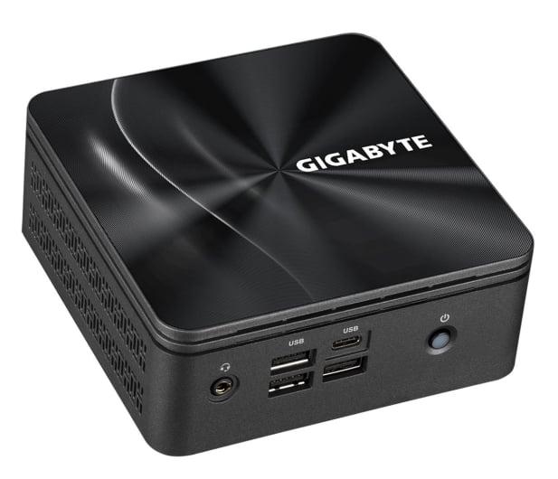 Komputer miniPC GIGABYTE BRIX GB-BER5-5500 AMD Ryzen 5 5500U 2xDDR4 SO-DIMM slot/M.2 socket 2.5G LAN/7 USB/2 HDMI/1 mDP/19.5V DC IN