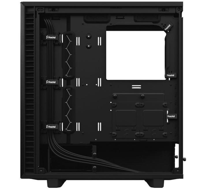 Fractal Design Define 7 Compact Black TG (szkło hartowane) (1x USB-C 3.1, 2x USB 2.0, 2x USB 3.0) (2x3.5) [FD-C-DEF7C-03]