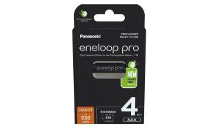 Panasonic Eneloop Pro akumulatory LR03, AAA 930mAh (4 szt.) [BK-4HCDE/4CP]