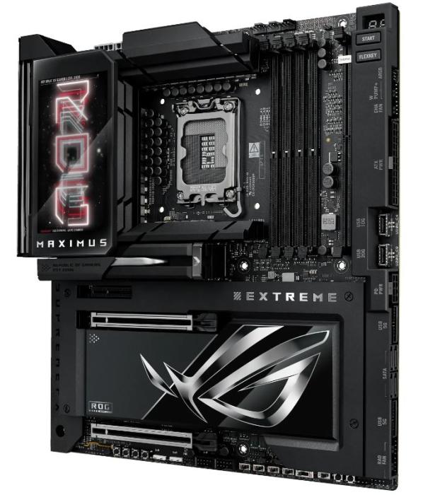 Asus ROG MAXIMUS Z890 EXTREME [S1851, 4xDDR5 do 9200MHz, (HDMI 2.1) (6xM.2, 2xPCIe 5.0 x16, 1xPCIe 4.0 x4, WiFi7, BT 5.4, ATX]