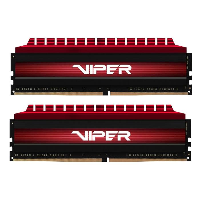 DDR4 16GB (2x8GB) 3600 MHz Patriot Viper 4 RED CL18 [PV416G360C8K]