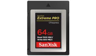 CFexpress 64GB Sandisk Extreme Pro (1500/800MB/s) [SDCFE-064G-GN4NN]