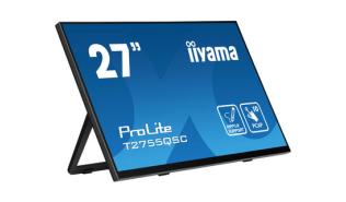(27) Iiyama ProLite T2755QSC-B1 (IPS LED, 2560x1440, 400, 5ms, 75Hz)(HDMI, DP, 2xUSB-A, Audio) głośniki (2x1W), czarny