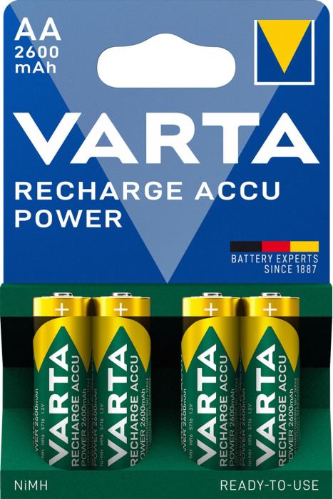 Akumulatory Varta AA 2600 mAh Ni-MH (4 szt.) [5716101404]
