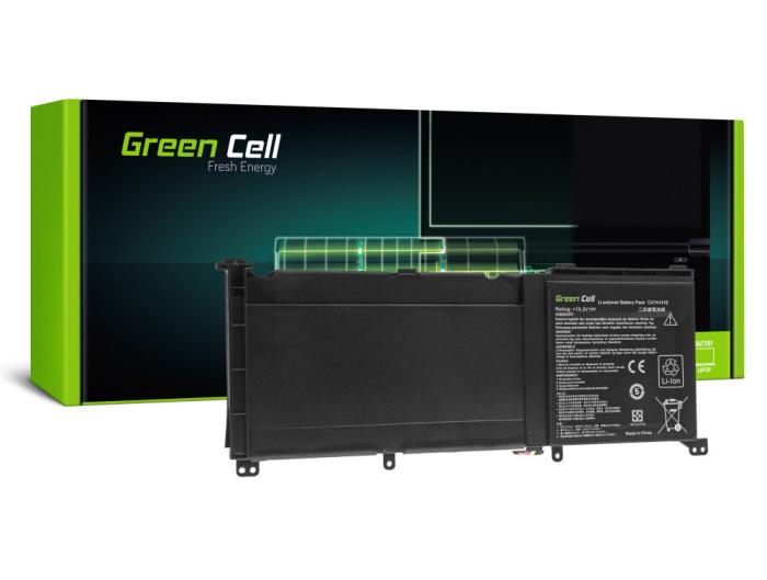 Green Cell bateria C41N1416 do Asus G501J G501JW G501V G501VW i Asus ZenBook Pro UX501 UX501J UX501JW UX501V UX501VW, 15.2V 3650mAh [AS130]