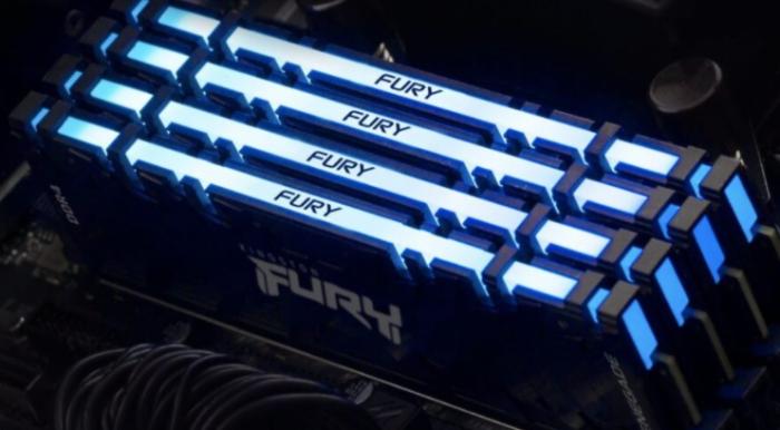 DDR4 32GB (4x8GB) 3600 MHz Kingston FURY Renegade RGB CL16 16-20-20 1.35V [KF436C16RBAK4/32]