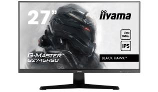 (27) Iiyama G-Master G2745HSU-B1 (IPS LED, 1920x1080, 250, 1ms, 100Hz) (HDMI, DP, 2xUSB 2.0, USB 2.0 Typu-B, Audio) czarny, głośniki