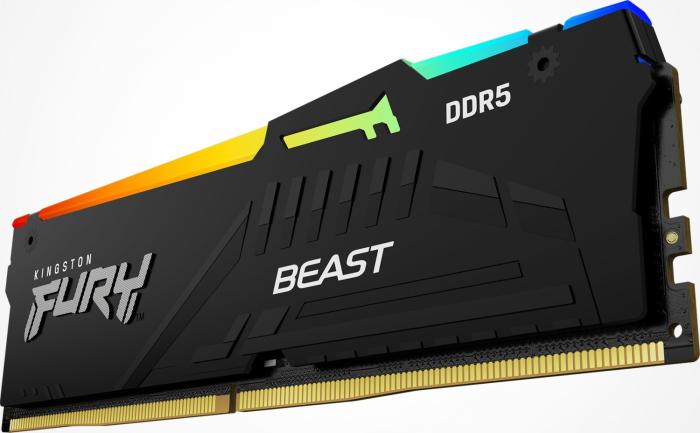 DDR5 16GB 5600 MHz Kingston Fury Beast Black EXPO AMD, XMP 3.0 CL36 36-38-38 1.25V [KF556C36BBEA-16]