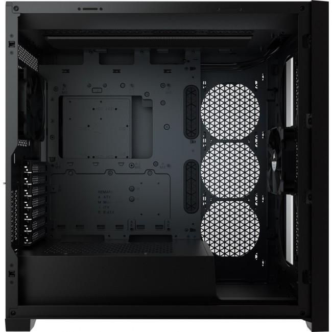 Corsair 4000D RGB Airflow Tempered Glass Mid-Tower Black (szkło hartowane) (1x USB-C 3.1, 3x USB 3.0) (4x2.5, 2x3.5) [CC-9011240-WW]