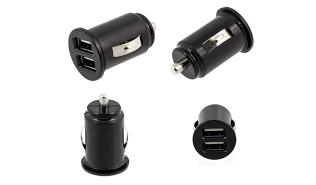 Ładowarka samochodowa 12V / 2xUSB 5V/2A (2A) [PLS34B]