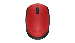 Logitech M171 Nano Wireless Mouse Red 1000dpi (optyczno-radiowa, 1, 3) [910-004641]