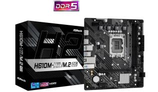 Asrock H610M-H2/M.2 D5 (Intel H610) [S1700, 2xDDR5 do 5600MHz, (2xHDMI 2.1) (1xM.2, 1xPCIe 4.0 x16, 1xPCIe 3.0 x1), micro ATX]
