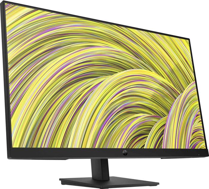 27’’ HP P27h (IPS LED, 1920x1080, 250, 5ms, 99% sRGB, 75 Hz) (VGA, HDMI 1.4, DP 1.2) głośniki, czarny [64W41AAABB]