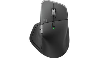 Logitech MX Master 4 Bluetooth/USB-C 8000dpi 125Hz (grafitowy) (optyczna, ergonomiczna, 2, 8, wbudowany akumulator) [910-007594]