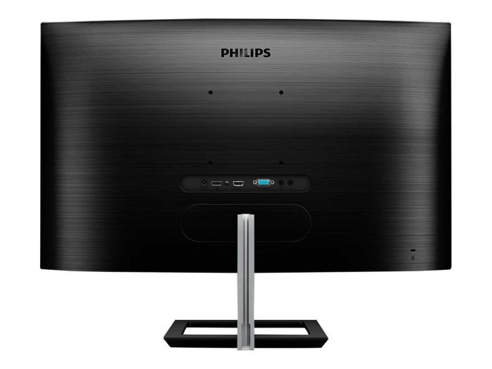 27’’ Philips 272E1CA/00 (VA zakrzywiony 1500R, 1920x1080, 250, 4ms, 100% sRGB, 75Hz) (VGA, HDMI 1.4, DP 1.2) głośniki, czarny