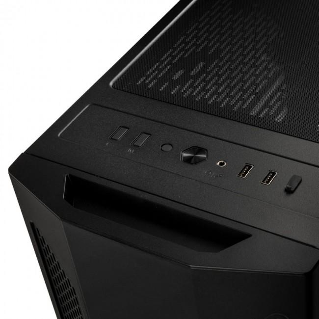 Lian Li LANCOOL II Black (szkło hartowane) (2xUSB 3.2 Gen1, 1xUSB-C 3.2 Gen1) (6x2.5, 3x3.5/2.5)