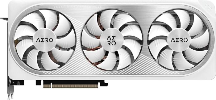GeForce PCI-E RTX4070 Gigabyte 12GB GDDR6X Aero OC V2 [GV-N407TAERO OCV2-12GD] (1xHDMI 2.1a, 3xDP 1.4a) (192-bit, PCI-E 4.0)