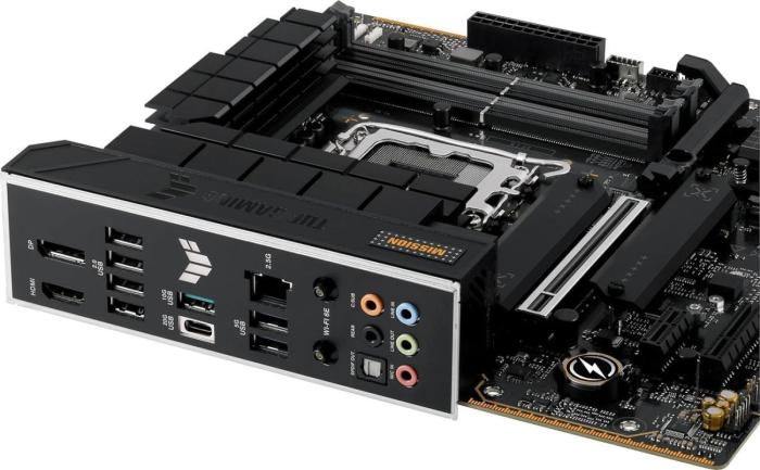 Asus TUF GAMING B760M-PLUS WIFI II (Intel B760) [S1700, 4xDDR5 do 7800MHz, (HDMI 2.1, DP 1.4) (3xM.2, 1xPCIE 5.0 x16, 1xPCIe 4.0 x4, 1xPCIe 3.0 x1), WiFi 6E, BT 5.3, micro ATX]