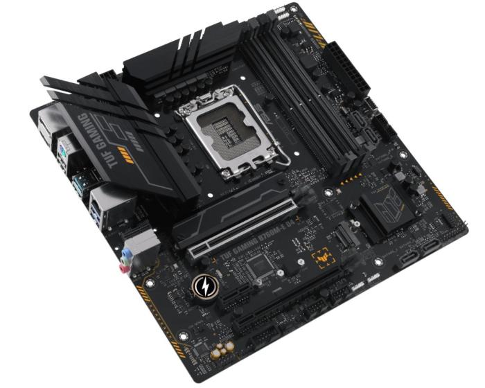 Asus TUF GAMING B760M-E D4 (Intel B760) [S1700, 4xDDR4 do 5333MHz, (HDMI 2.1, DP 1.4) (3xM.2, 1xPCIe 4.0 x16, 1xPCIe 4.0 x16 (x4), 1xPCIe 4.0 x1), micro ATX]