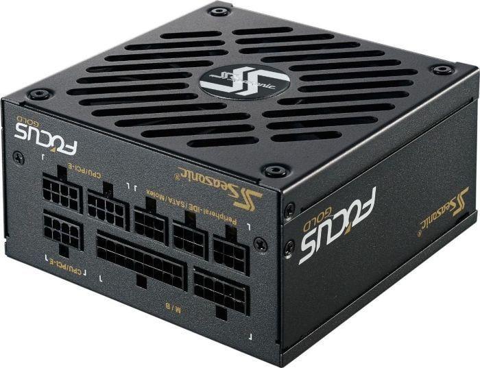Seasonic Focus SGX (650W) SFX (1x120mm) Modularny 80+Gold (CPU 1x4+4) (PCI-E 4x6+2) (3xMolex, 6xSATA) [SSR-650SGX]