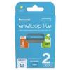 Panasonic Eneloop Lite akumulatory LR03, AAA 550mAh (2 szt.) [BK-4LCCE/2BE]
