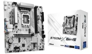 Asrock B760M-X GEN5 (Intel B760) [S1700, 4xDDR5 do 7200MHz, (HDMI 2.1, DP 1.4) (2xM.2, 1xPCIe 5.0 x16, 1xPCIe 3.0 x1), micro ATX]