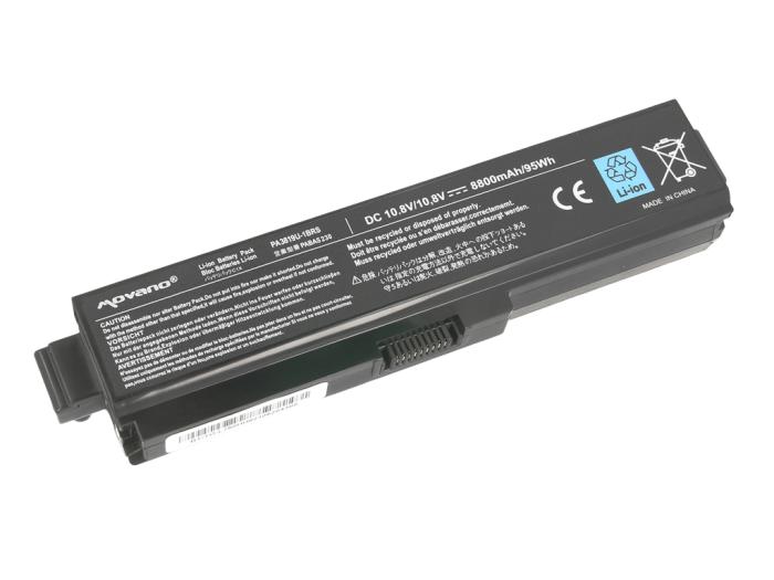 Movano bateria Toshiba L700, L730, L750 10.8V/11.1V, 8800mAh [BT/TO-L750HH]
