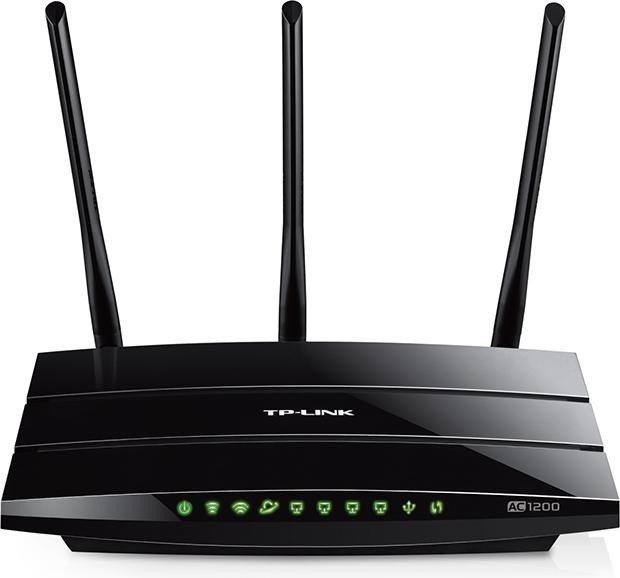 TP-Link Wireless Router Dual-Band 802.11g,n,ac 300/867Mbps 1xUSB 2.0, printserwer [Archer C1200]