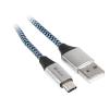 Tracer kabel USB-C Type-C (M) / AM (1.0 m) czarno-niebieski