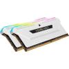 DDR4 32GB (2x16GB) 3600 MHz Corsair Vengeance RGB PRO SL CL18 White [CMH32GX4M2D3600C18W]