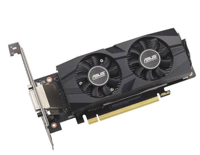 GeForce PCI-E RTX3050 Asus 6GB GDDR6 Low profile BOX [RTX3050-O6G-LP-BRK] (DVI, HDMI 2.1, DP 1.4a) (96-bit, PCI-E 4.0)