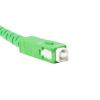 Lanberg patchcord światłowód SM SC/APC-SC/APC SIMPLEX 3mm LSZH G657A2 biały (5m) [FO-SASA-SS21-0050-WH]