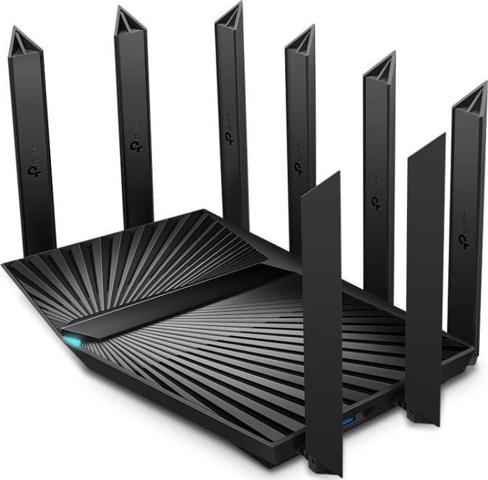 TP-Link Wireless Gigabit Router WiFi 6 AX6600 574/1201/4804MBps/s 1xUSB 2.0, 1xUSB 3.0 (trzypasmowy) [Archer AX90]